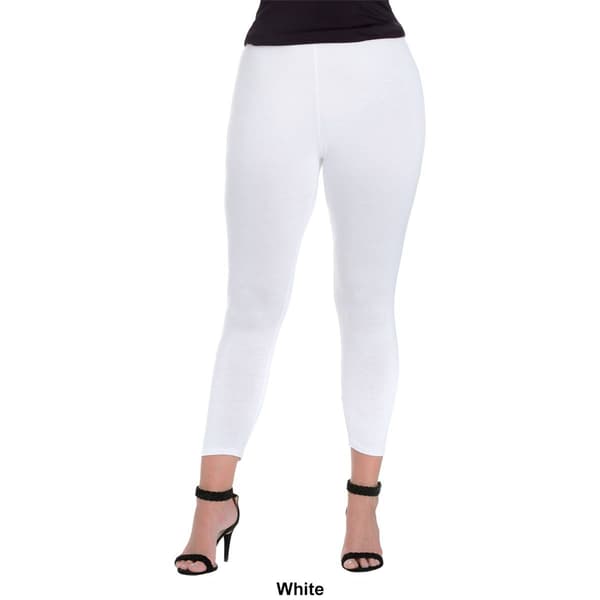 Plus Size 24/7 Comfort Apparel Ankle Length Leggings