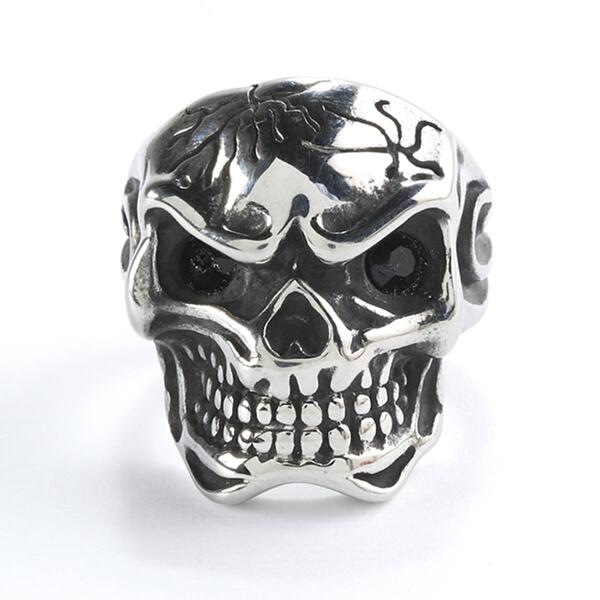 Mens Gentlemen''s Classics&#40;tm&#41; Stainless Steel Skull Ring - image 