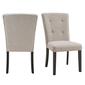 Elements Lexi Upholstered Chair Set - image 1