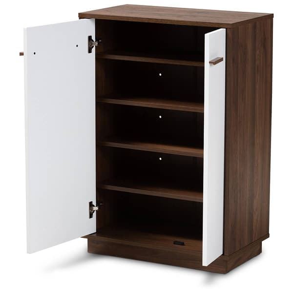 Baxton Studio Mette Entryway Shoe Cabinet