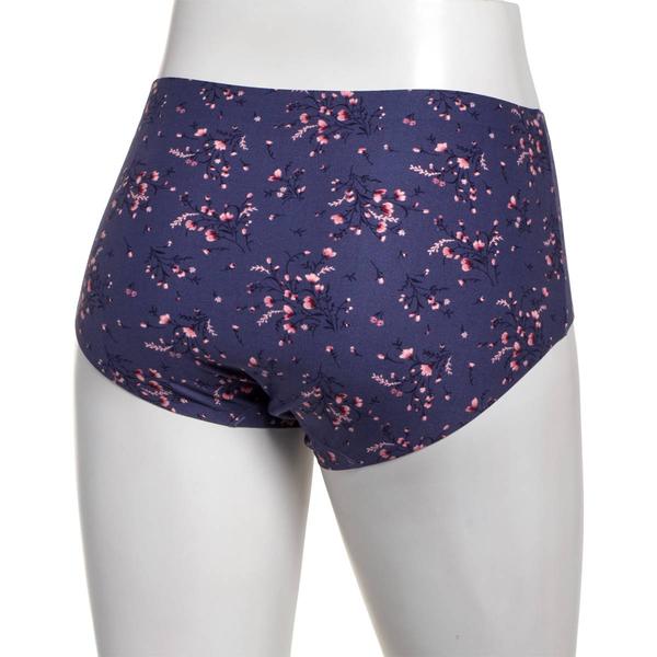Womens Laura Ashley® Brushed Micro Laser Brief Panties - LS4063LI