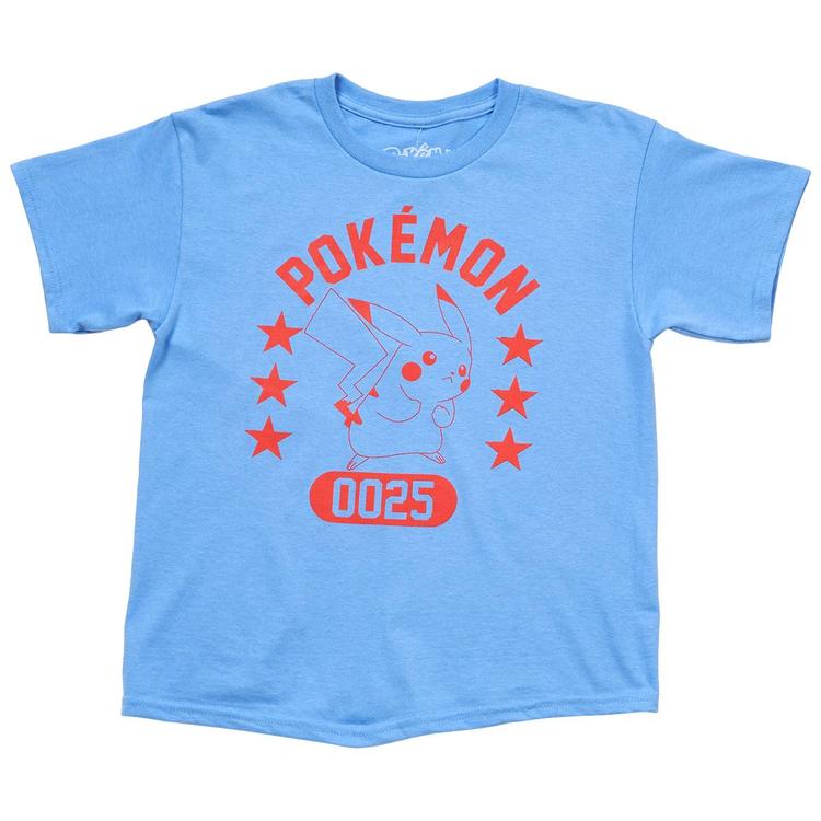 Boys (8-20) Pokemon(tm) Pika USA Short Sleeve Tee