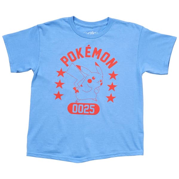 Boys (8-20) Pokemon(tm) Pika USA Short Sleeve Tee - image 