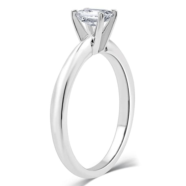 Nova Star® 1ctw. Lab Grown Diamond Emerald Bridal Set