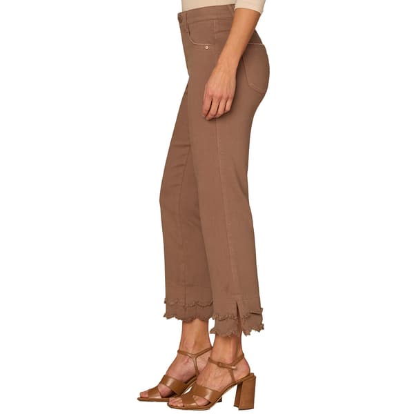 Womens Democracy “Ab”solution® Kick Flare Scallop Hem Jeans