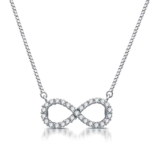 Nova Star&#40;R&#41; Sterling Silver 1/4ctw. Lab Grown Diamond Pendant