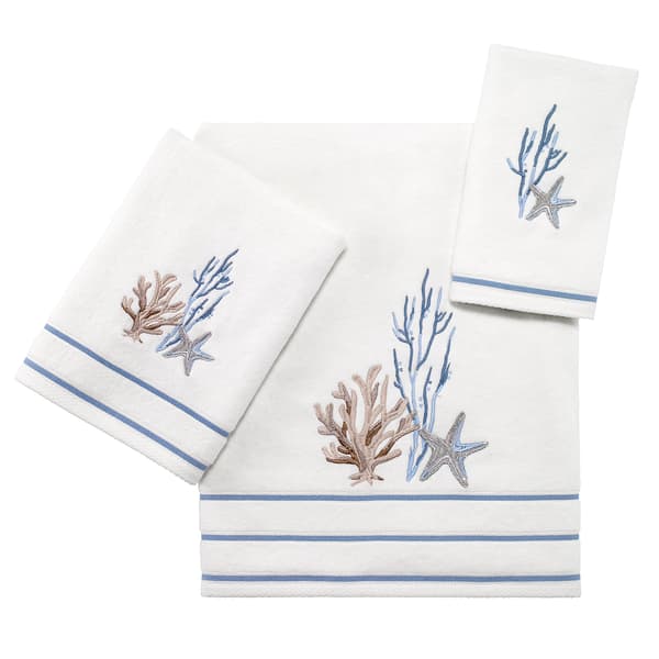 Avanti Abstract Coastal Bath Towel Collection