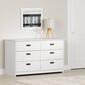 South Shore Hulric Pure White 6-Drawer Double Dresser - image 2