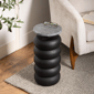 9th & Pike® Contemporary Black Wood Accent Table - image 2