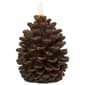 Mark Feldstein Pre-Lit LED Pinecone Wax Figurines - image 1