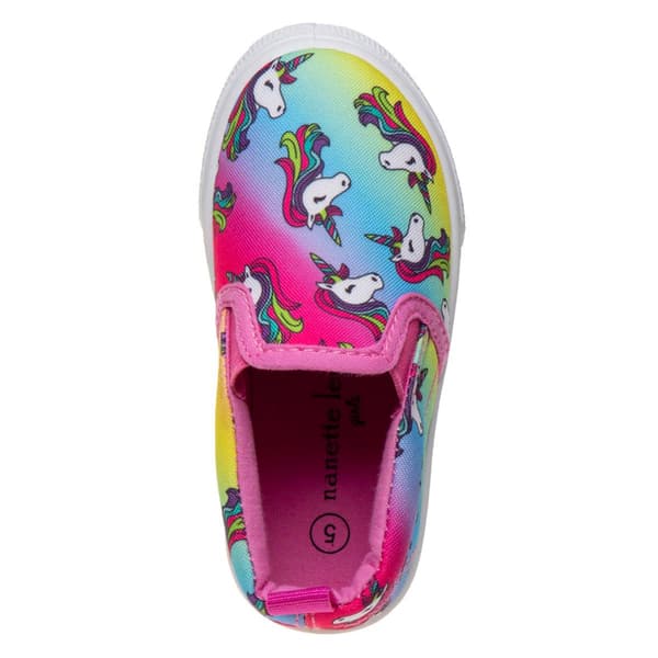 Little Girls Nanette Lepore Unicorns Canvas Fashion Sneakers
