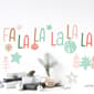 RoomMates&#174; Red & Green & Brown Fa La La La Wall Decals - image 3