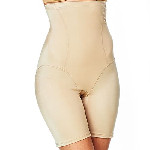 Womens Bali Cooling Effects Hi Waist Thigh Slimmer - image 