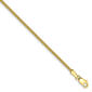 Adult Unisex Gold Classics&#8482; 10kt. Polished Spiga Chain Necklace - image 2