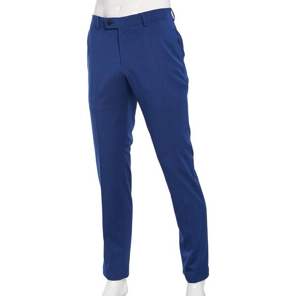 Mens Perry Ellis Blue Suit Pants - image 