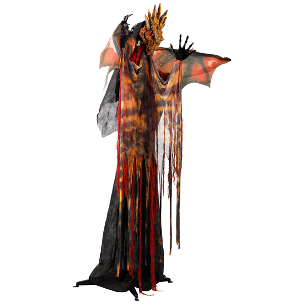 Northlight 5.75ft.  Animated Standing Dragon Man Halloween Figure