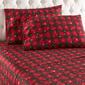 Micro Flannel&#40;R&#41; Buffalo Snowflakes Printed Deep-Pocket Sheet Set - image 1