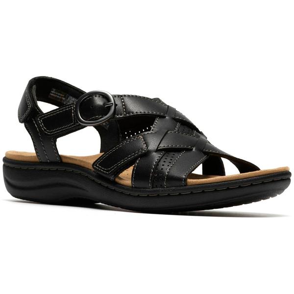 Womens Clarks(R) Collection Laurieann Mae Strappy Wedge Sandals - image 