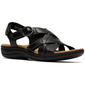 Womens Clarks(R) Collection Laurieann Mae Strappy Wedge Sandals - image 1