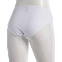 Womens René Rofé® Essential Bikini Panties 138327-WHT