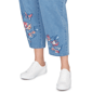 Plus Size Alfred Dunner Austin Floral Butterfly Pull-On Jeans - image 5