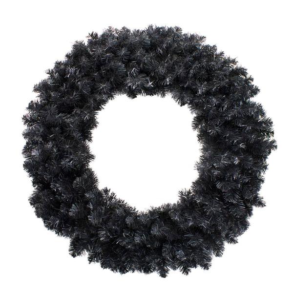 Northlight Seasonal 36in.Black Colorado Spruce Wreath - image 