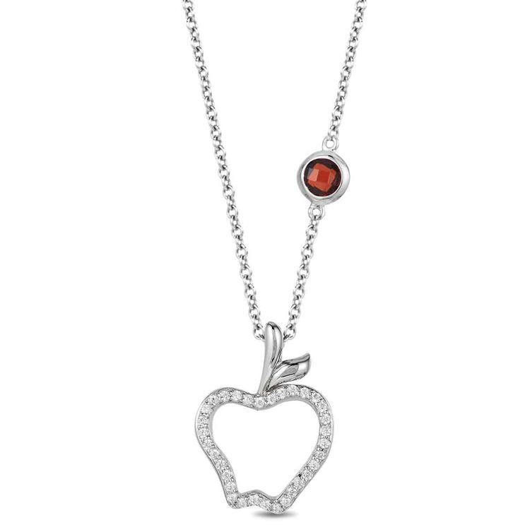 Enchanted by Disney Sterling Silver Snow White Pendant