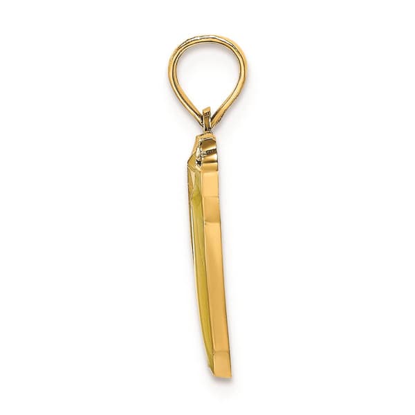 Unisex Gold Classics&#8482; 14kt Gold Enamel Bananas Charm