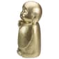 Northlight Seasonal 11.5in. Golden Buddhist Monk Garden Statue - image 3