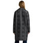 Womens NVLT Plaid Notch Collar & Patch Pockets Coatigan - image 2