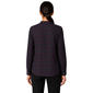 Womens Zac & Rachel Long Sleeve 1/2 Button Down Plaid Blouse - image 2