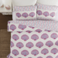 Avanti Scallop Shell Reversible Quilt Set - image 4
