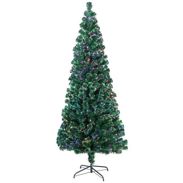 Northlight 7ft. Pre-Lit Fiber Optic Artificial Christmas Tree - image 