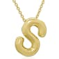 Plain Puff Initial S Pendant - image 1