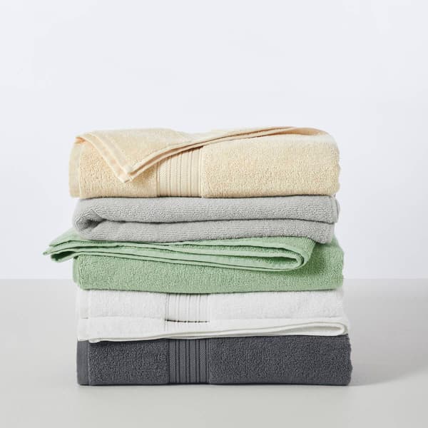 FreshFolds Cooper 4pc. Soft Cotton Classic Bath Towel Set
