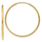 Gold Classics&#40;tm&#41; 14kt. 30mm Gold Endless Hoop Earrings - image 1