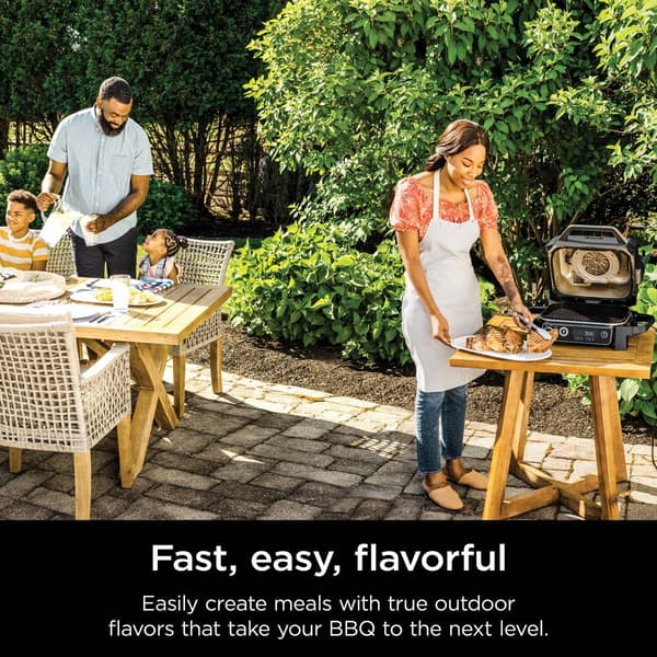 Ninja® Woodfire 7-in-1 Outdoor Grill &amp; Smoker