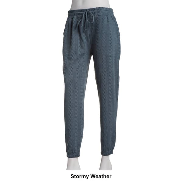 Womens Ebb & Flow Textured Cable Joggers with Pockets