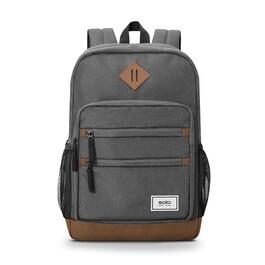 Solo 18in. Re-Fresh Backpack - Grey