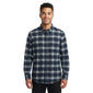 Mens Jackson Hole Flannel Shirt - Hunter/Navy - image 1