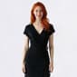 Juniors Madden Girl Cap Sleeve Wrap Asymmetrical Dress - image 3
