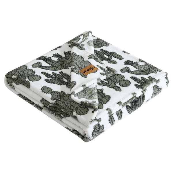 Wrangler Cactus Garden Throw Blanket