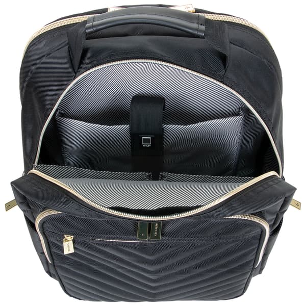 Kenneth Cole&#174; Reaction&#8482; Quilted Black & Gold Backpack