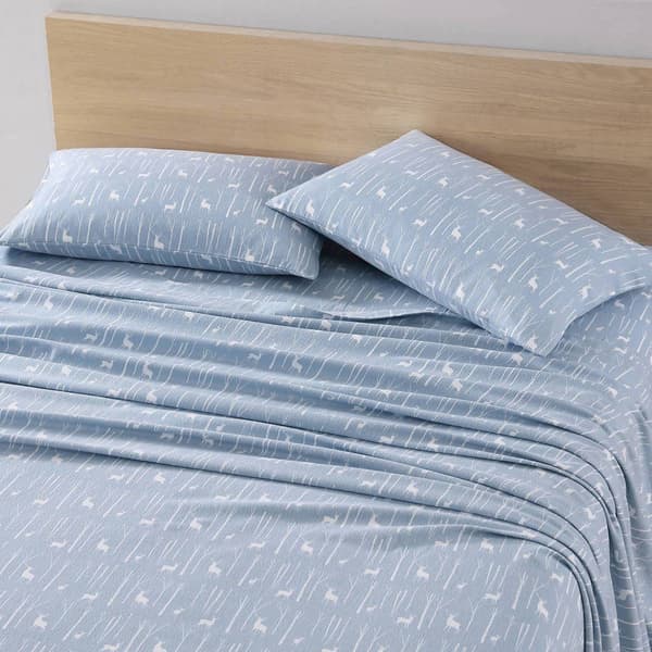 Eddie Bauer Birch Forest Cotton Flannel Sheet Set