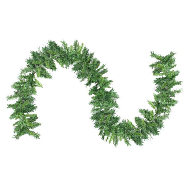 Northlight Seasonal Mixed 2-Tone Pine Garland  9ft. x 10in. - image 