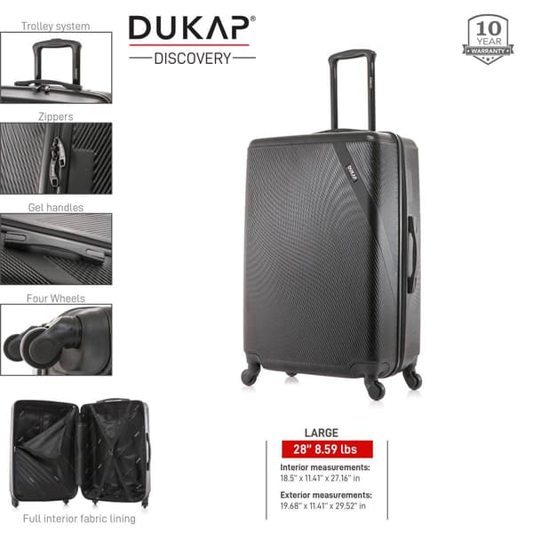 DUKAP Discovery Lightweight Hardside 28in. Spinner