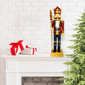 Santa''s Workshop 14in. Coronation King Nutcracker - image 4