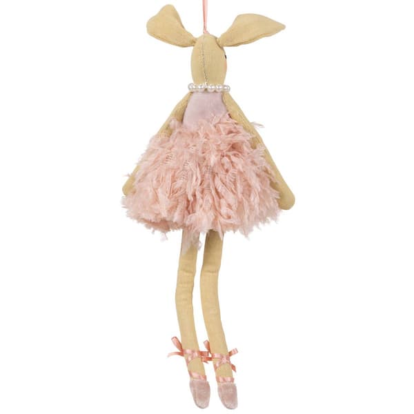 Northlight Seasonal Plush Ballerina Bunny Easter Wall Décor