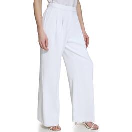 Womens DKNY Solid White Pants