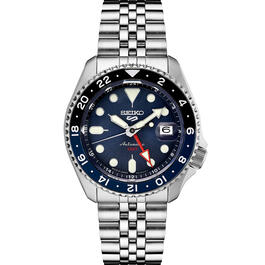 Mens Seiko 5 Sports Stainless Steel Automatic Watch